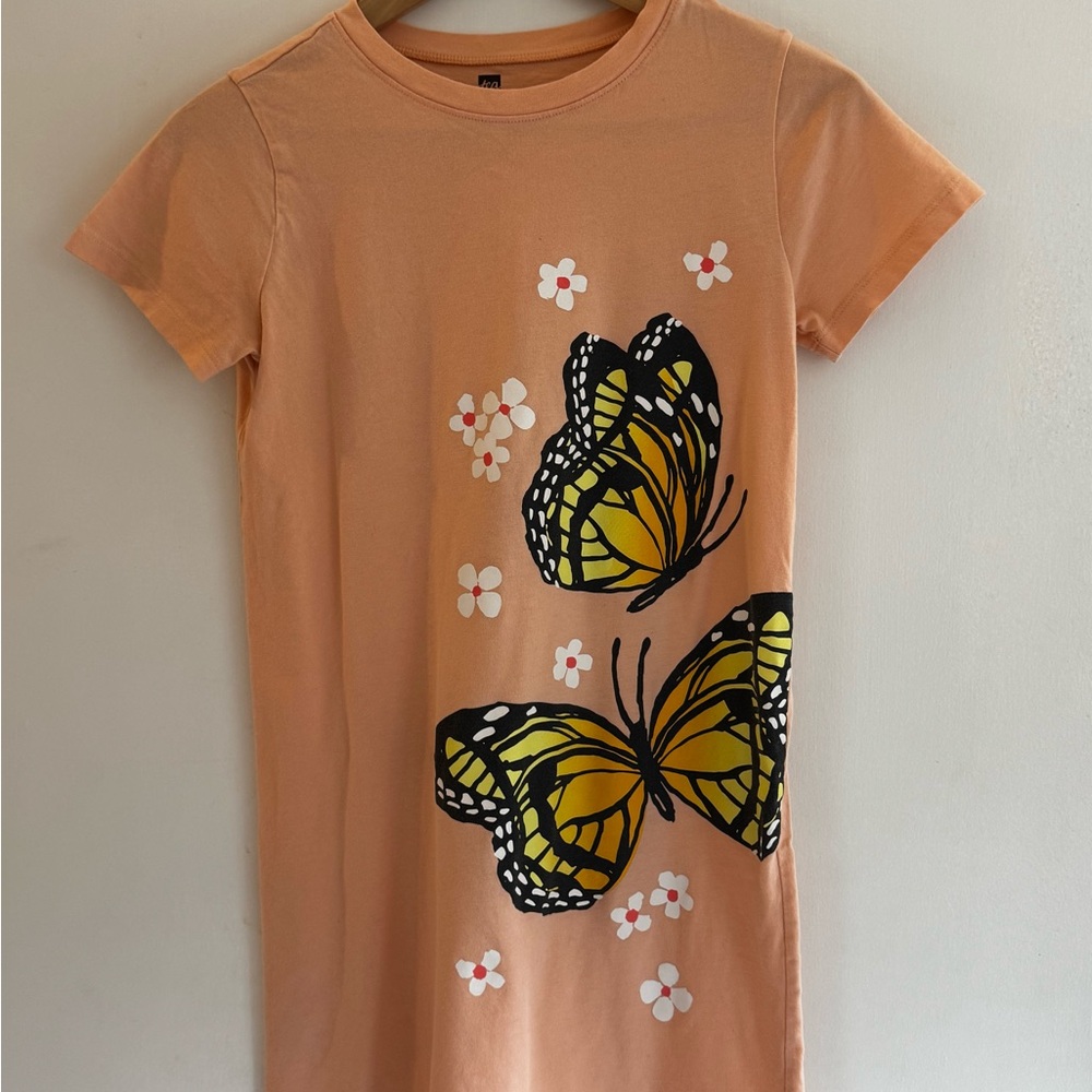 Tea Collection Butterfly T-Shirt Dress